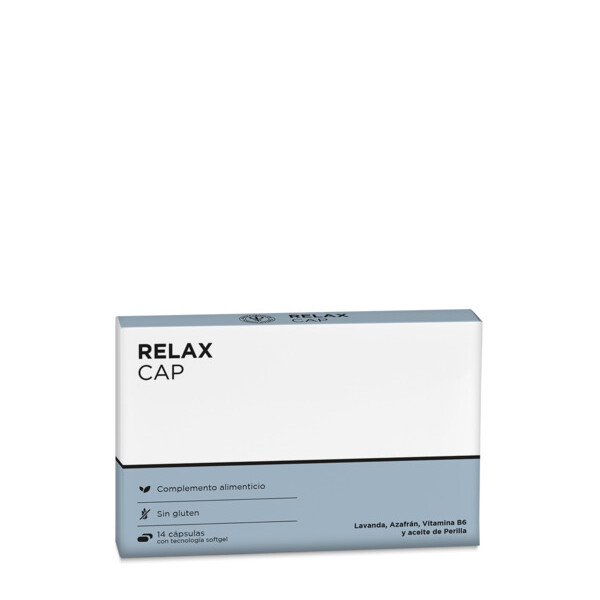 RELAX CAP 14 CPS FAVORECE LA CALMA ANSIEDAD Y FACILITA EL DESCANSO