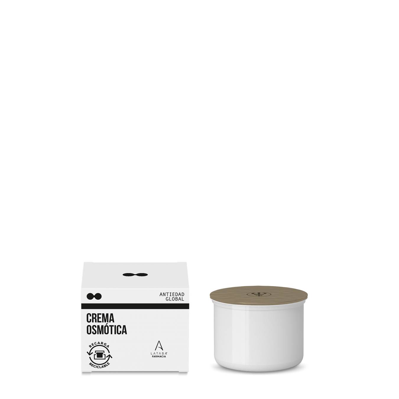 CREMA DE DÍA OSMÓTICA RECARGA FARMACIA LATASA 50ML