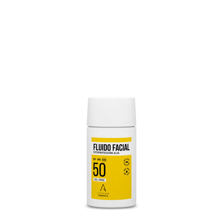 SOLAR FACIAL FLUIDO LATASA SPF 50 OIL-FREE 50ML