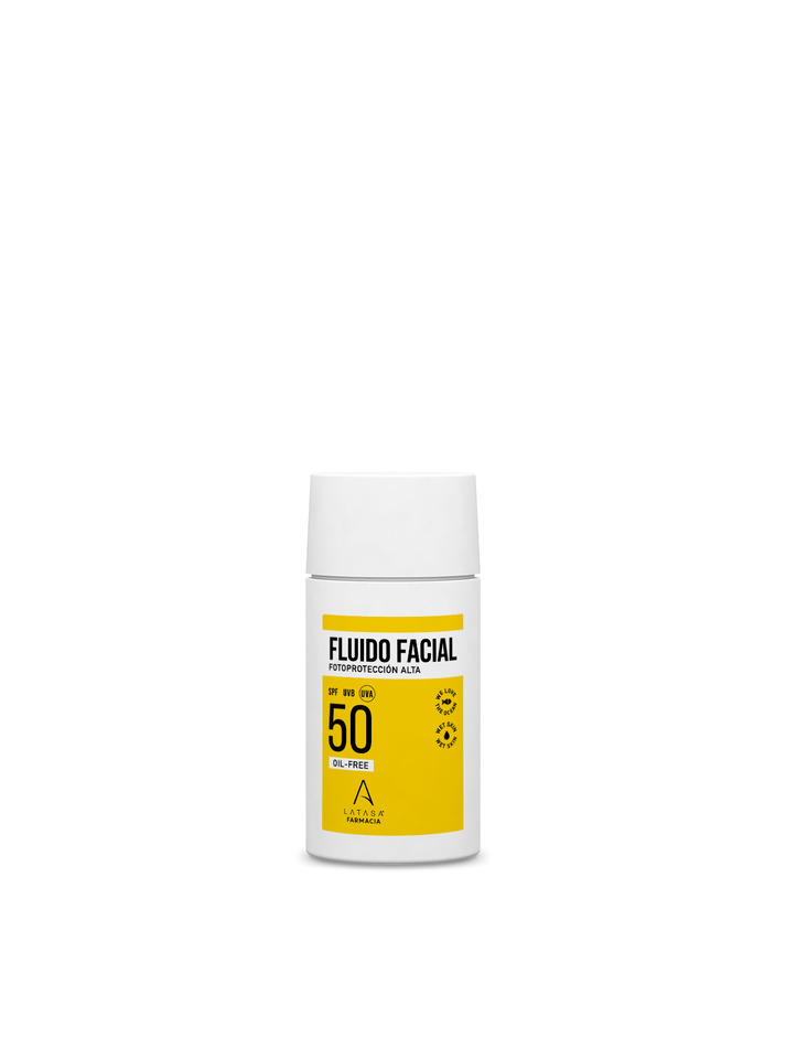 SOLAR FACIAL FLUIDO LATASA SPF 50 OIL-FREE 50ML
