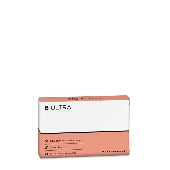 VIT B ULTRA 30 CAPSULAS VITALIDAD, RENDIMIENTO MENTAL Y REGENERANTE NEUROMUSCULAR